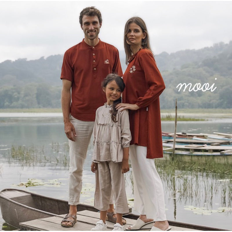 Mooi Kemeja Koko Baju Koko Pria Karim