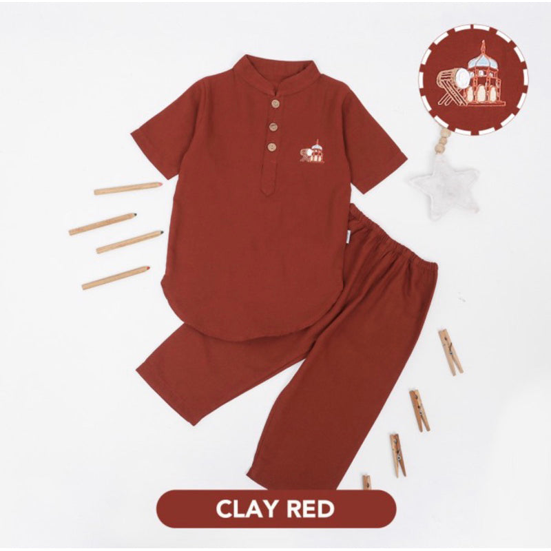 Mooi Adam Koko Set Setelan Koko Anak