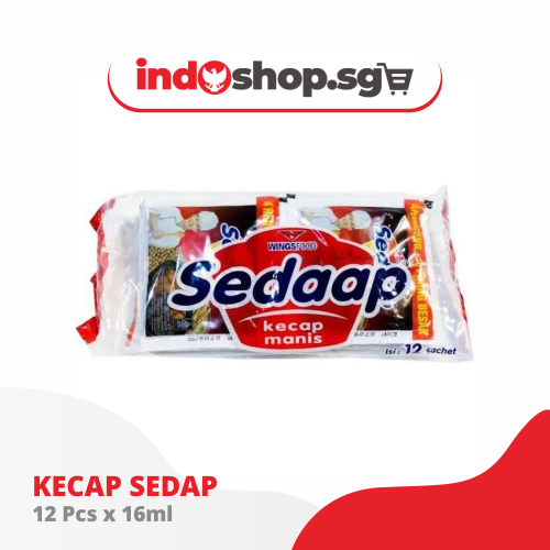 Sweet Dark Soy Souce | Kecap Manis Sedaap Wings | Pouch | Sachet