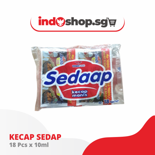 Sweet Dark Soy Souce | Kecap Manis Sedaap Wings | Pouch | Sachet