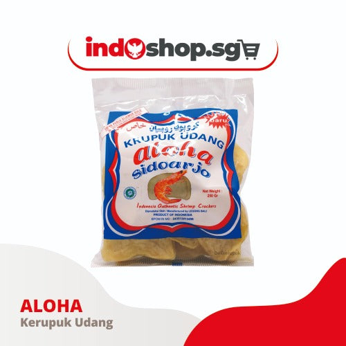 Aloha Prawn Cracker Raw | Kerupuk Udang Super Extra KC 250gr