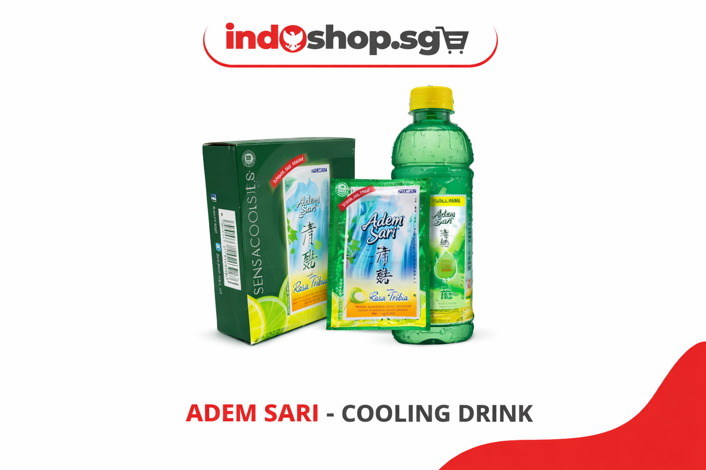 Adem Sari – Herbal Cooling Drink in Powder or Liquid
