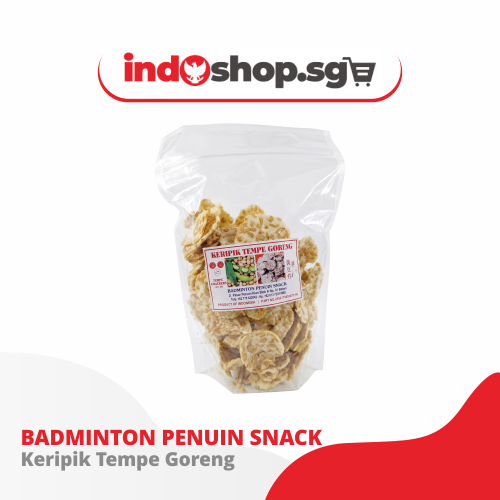 🌱 BADMINTON PENUIN KERIPIK TEMPE 🌱 CRISPY FRIED TEMPEH SNACK
