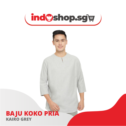 Baju Koko Pria Kairo - Toraformen Kemeja Kurta Polos Katun Premium #indoshop#