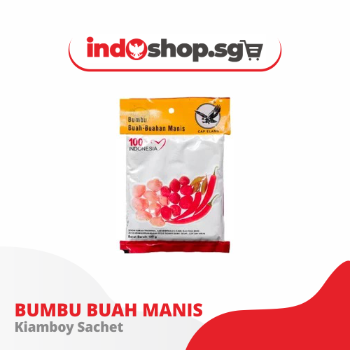 Bumbu Rujak, Garam Buah Manis Kiamboy Plum Cap Elang | Fruit Seasoning Powder | Rojak | Plum Powder #indoshop#