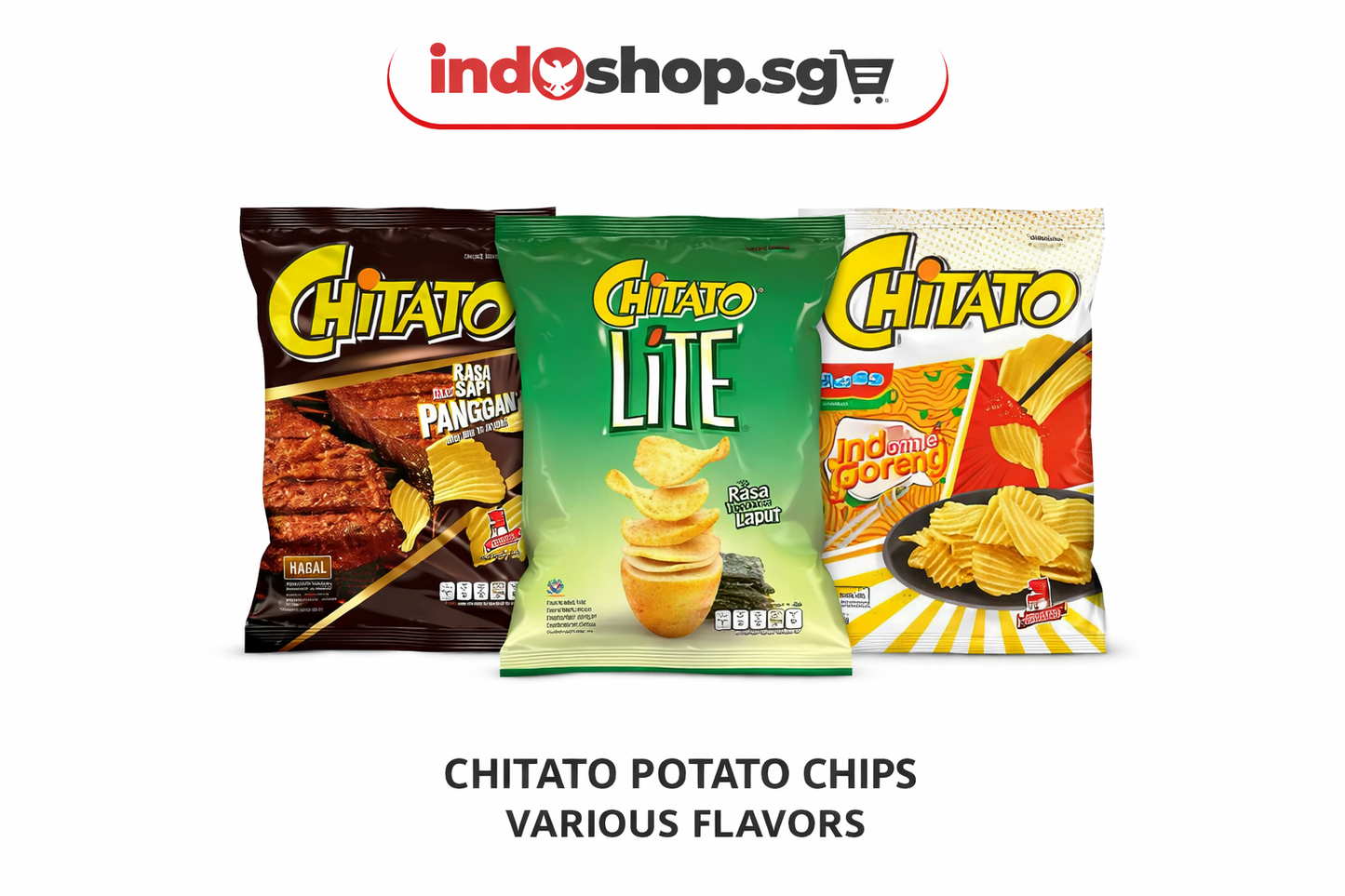 Chitato Potato Chips | Fried Noodle | Beef | Seaweed