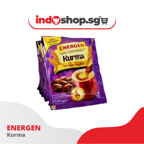 Energen Instant Cereal | Sereal Coklat, Vanila, Kurma, & Jagung | Cereal Chocolate | Vanilla | Dates | Corn | Ginger