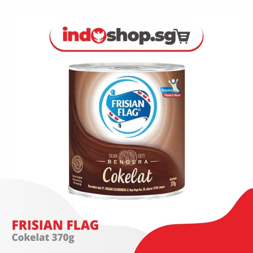 🥛 FRISIAN FLAG CHOCOLATE MILK 🥛  ║ ║  Sweetened Condensed Milk Can 370g  ║ ║   Rich • Creamy • Chocolatey 🍫