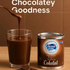 🥛 FRISIAN FLAG CHOCOLATE MILK 🥛  ║ ║  Sweetened Condensed Milk Can 370g  ║ ║   Rich • Creamy • Chocolatey 🍫
