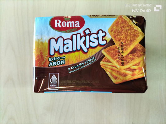 Roma Malkist Abon / Belgian Chocolate bundle 4 pcs