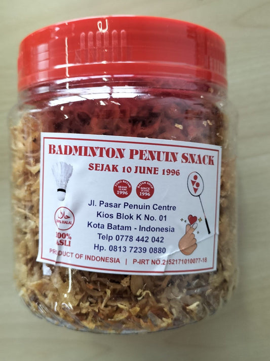 Bawang Goreng Badminton Penuin Snack