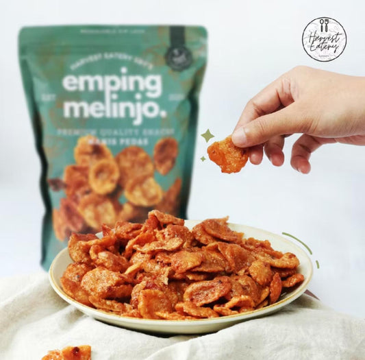 Emping Melinjo Cracker 330 gr / 500 gr | Harvest Eatery