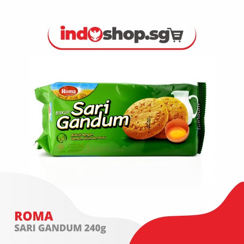 Whole Wheat Biscuits 240g (Bundle of 2 Packs)