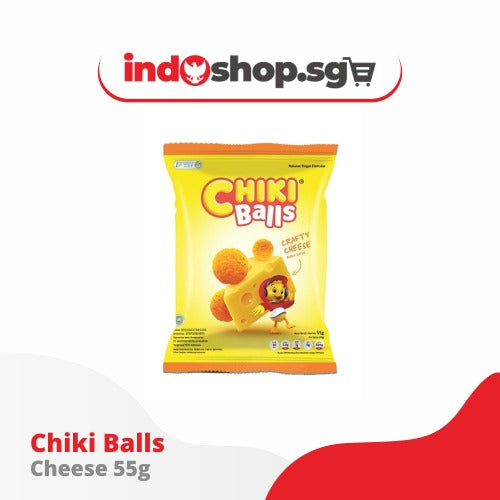 Chiki Balls 55 g – Crunchy Corn Snack (Cheese / Chocolate / Chicken)