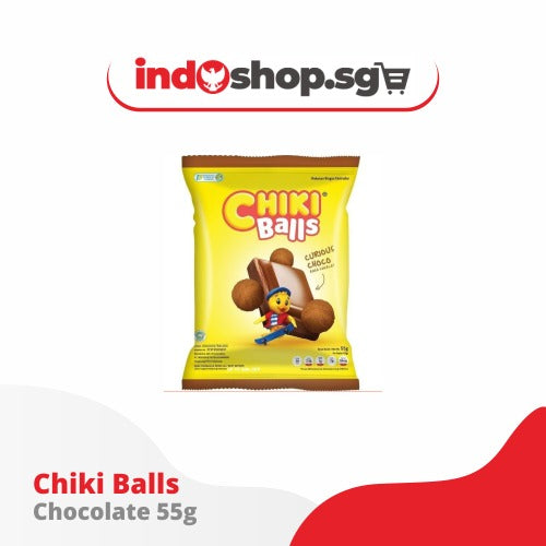 Chiki Balls 55 g – Crunchy Corn Snack (Cheese / Chocolate / Chicken)