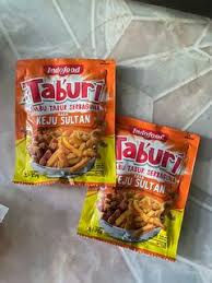 Indofood TABURI Bumbu Tabur Serbaguna Rasa Keju Sultan 25g | Seasoning Powder for Fries, Snacks & More