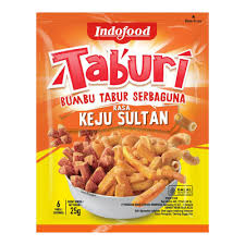 Indofood TABURI Bumbu Tabur Serbaguna Rasa Keju Sultan 25g | Seasoning Powder for Fries, Snacks & More