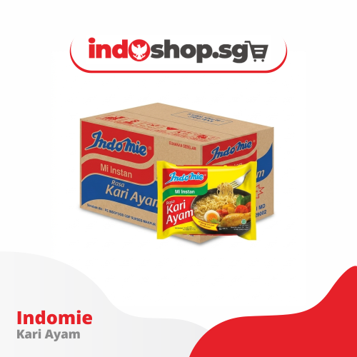 Indomie Instant Noodle 1 Carton 40 pcs | Mie Goreng | Ayam Bawang | Ayam Spesial | Soto Mie | Kaldu Ayam | Kari Ayam