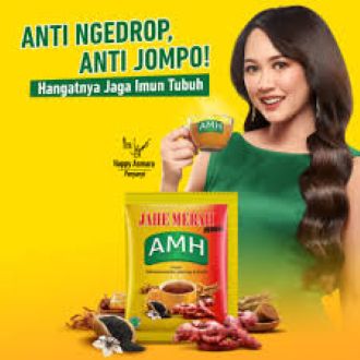 Jahe Merah AMH 1 renceng 10 sachets