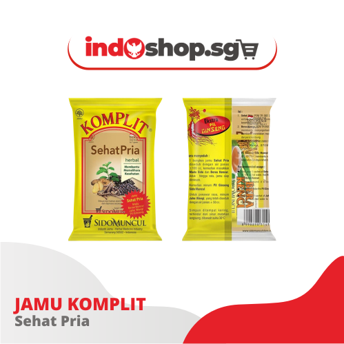 Herbal Remedies Complete Jamu Komplit 10pcs | Jamu Sehat Pria | Jamu Pegal Linu | Jamu Sehat Wanita | Jamu Tolak Angin