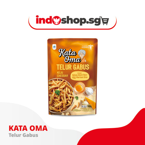 Kata Oma Telur Gabus – Cheddar Cheese Flavor (50g)