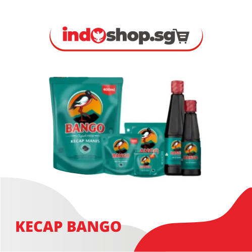 Kecap Bango (dark soy sauce) Botol 135ml | Kecap Bango Botol 275ml | Kecap Bango Refill 220ml | Kecap Bango Refill 550ml #indoshop#