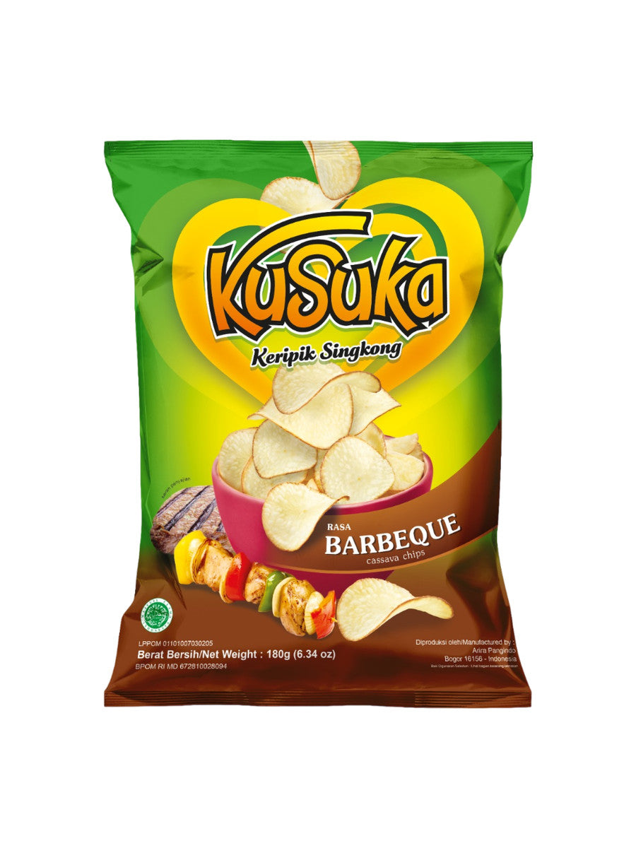 Cassava Tapioca Chips | Kusuka Keripik Singkong 180 gram