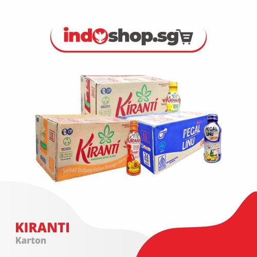 WHOLESALE Kiranti Herbal Drink Menstruation 1 Carton 24 bottle each 150ml #indoshop