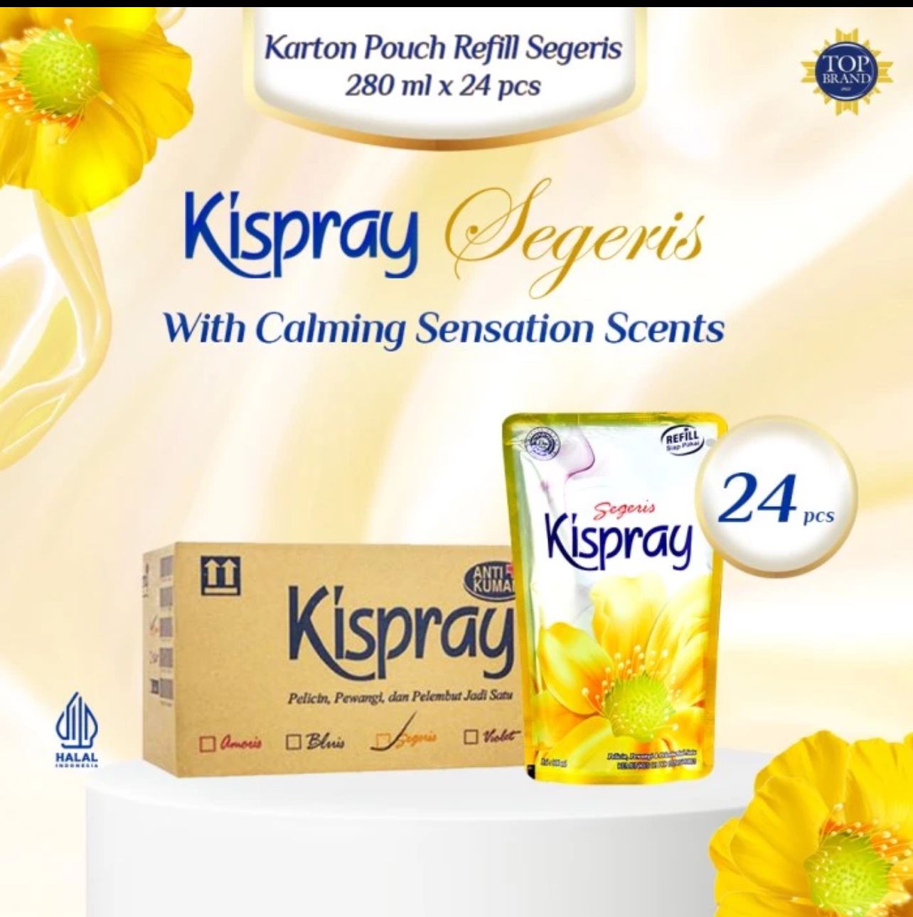 KISPRAY REFILL POUCH KARTON 24 PCS