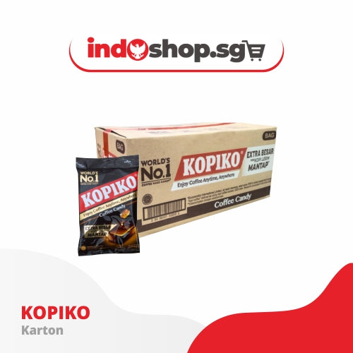 WHOLESALE Kopiko Coffee Shot Classic Zak Sweets 175gr (1 Carton 24 Packs)