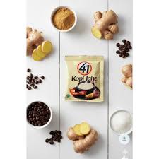 ✦✦☕ KOPI JAHE MERAH 4 IN 1 ☕✦✦ 🌶️ Indonesian Red Ginger Coffee Drink 📦 1 Renceng (10 Sachets) | Instant Coffee Mix 🔥 Warm & Aromatic | Convenient Daily Beverage