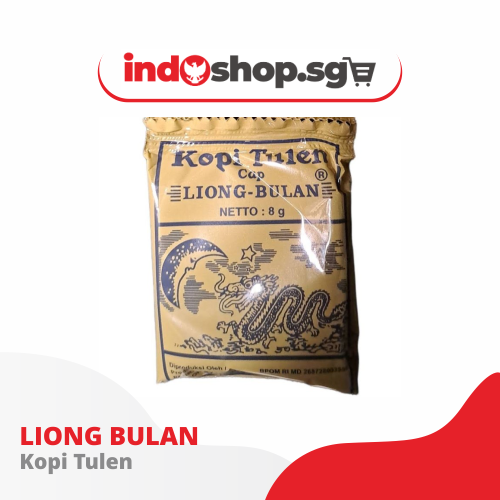 Kopi LIONG BULAN TANPA Gula 8 GR (Isi 30 Sachet)