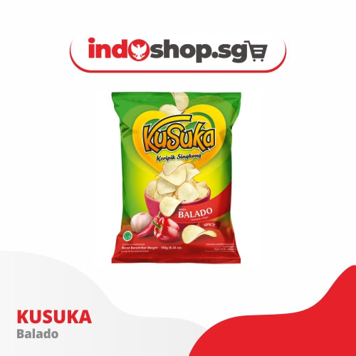 Cassava Tapioca Chips | Kusuka Keripik Singkong 180 gram