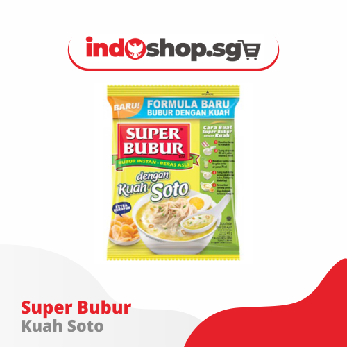 Instant Porridge Super Bubur Abon Sapi & Ayam 45 gr | Beef Floss Instant Porridge | Chicken Instant Porridge
