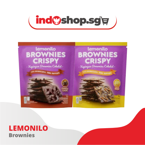 [Healthy Snack] Lemonilo Brownies Crispy 40 gr | Chochochips | Cheese Flavor