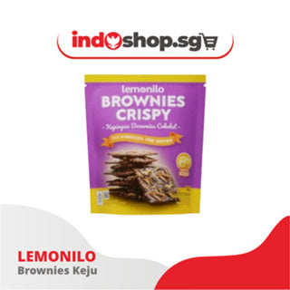 LEMONILO BROWNIES CRISPY 40GR CHOCOCHIPS AND CHEESE FLAVOUR ]  HEALTHY SNACK | INDOSHOP