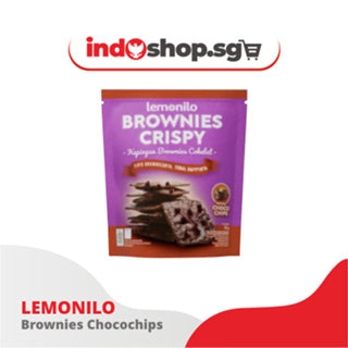 LEMONILO BROWNIES CRISPY 40GR CHOCOCHIPS AND CHEESE FLAVOUR ]  HEALTHY SNACK | INDOSHOP