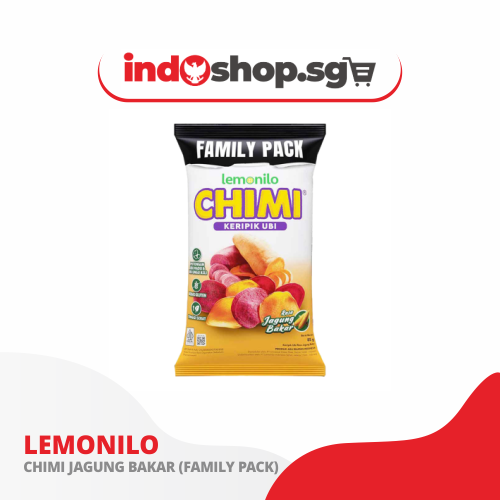 ✨🌽 LEMONILO CHIMI SWEET POTATO CHIPS – GRILLED CORN FLAVOR 85G 🌽✨