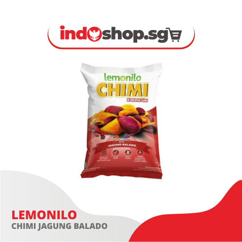 [Healthy Snack] Lemonilo Chimi Sweet Potato Chips | Keripik Ubi 40gr | Jagung Bakar | Jagung Balado