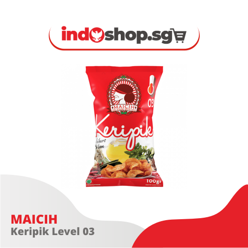 Maicih AXL 80 gr | Keripik Singkong Level 3 | Keripik Singkong Level 5 I Keripik Singkong Level 10