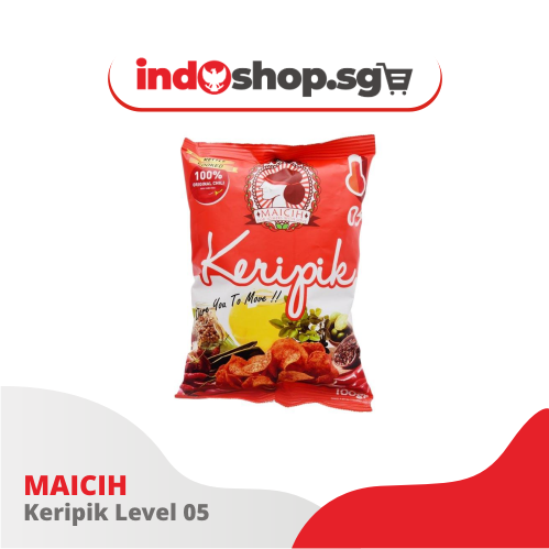 Maicih AXL 80 gr | Keripik Singkong Level 3 | Keripik Singkong Level 5 I Keripik Singkong Level 10