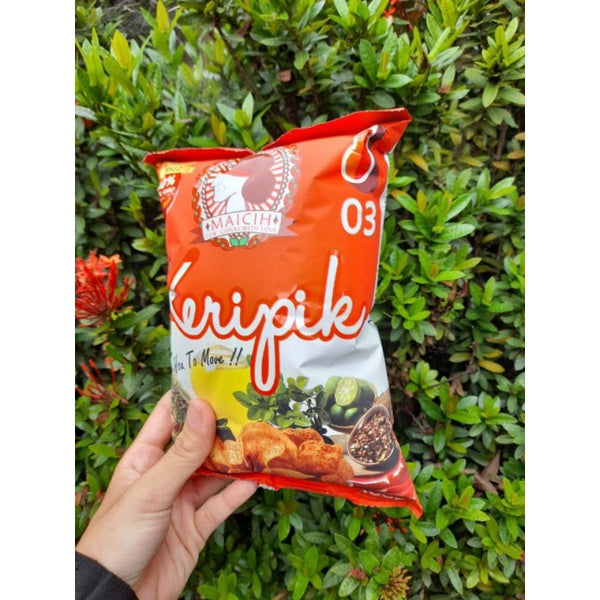 Maicih AXL 80 gr | Keripik Singkong Level 3 | Keripik Singkong Level 5 I Keripik Singkong Level 10