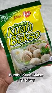 ✦✦ MAMASUKA BEEF MEATBALL SOUP SEASONING 250g ✦✦ 🍜 Authentic Indonesian Bakso Broth Mix | Rich Beef Aroma | Easy & Convenient Cooking