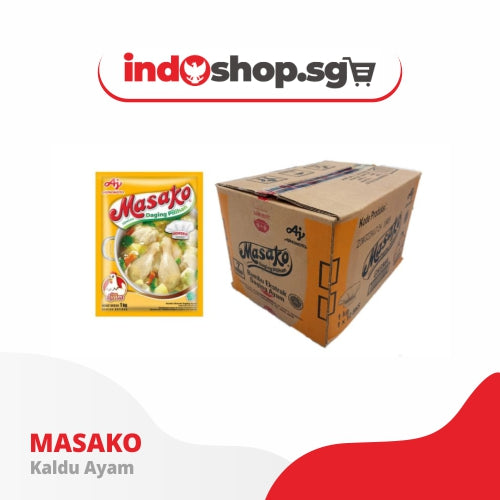 WHOLESALE Ajinomoto Masako Seasoning Powder 250 gr  (1 Carton 48 Packs)