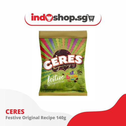 ✦✦✦ CERES CLASSIC CHOCOLATE SPRINKLES (MESES) 140G ✦✦✦ Indonesian Chocolate Topping | Bread, Cakes & Desserts | Ready-to-Use Chocolate Sprinkles