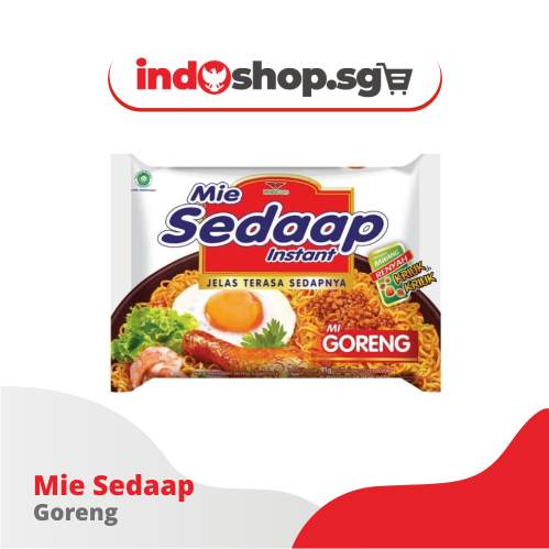 “Sedaap Instant Noodle Variety Pack – 10-pcs Mix (Ayam Bawang, Goreng, Singapore Laksa, Ayam Spesial, Korean Spicy)”