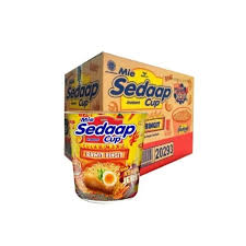 Mie Sedaap Cup Korean Spicy Chicken | Ayam Nampol | Kari Spesial | Rawit Bingit Kuah Ayam | Rawit Bingit Kuah Baso | Soto | Baso Spesial | Mi Goreng 1 cartoon (12 cup)