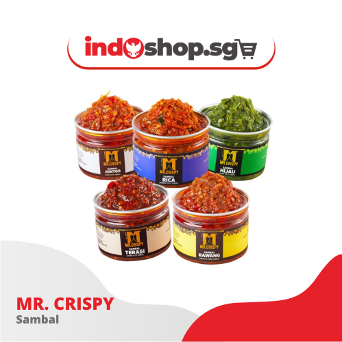 Sambal Mr Crispy | Indonesian Chilli | Cumi Asin | Petai | Jengkol | Bajak Ebi | Teri Medan #indoshop#