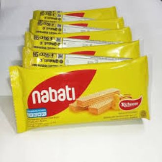 Nabati Wafer Richeese Keju – Creamy Cheese Wafer Snack