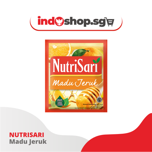 [1] Nutrisari 14g x 10 sachets | Instant Drink Sachet | Orange | Apple | Lemon | Lime | Sour Sop | Water Melon - #indoshop#